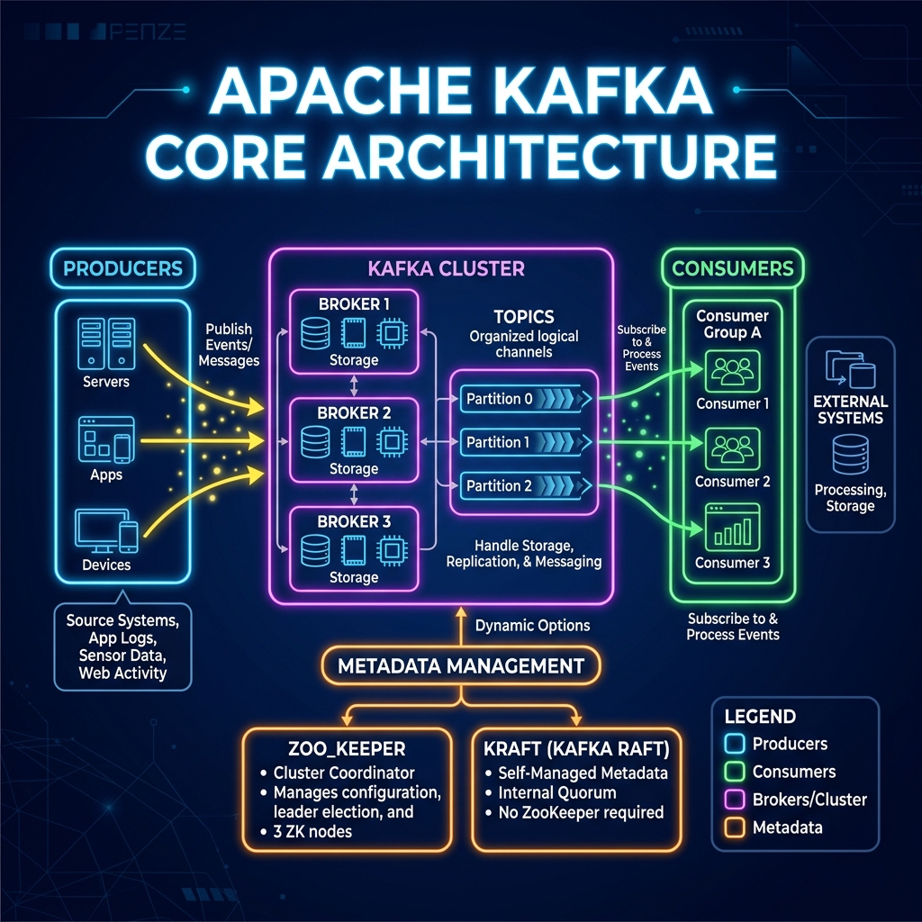 Core Building Blocks of an Apache Kafka Cluster