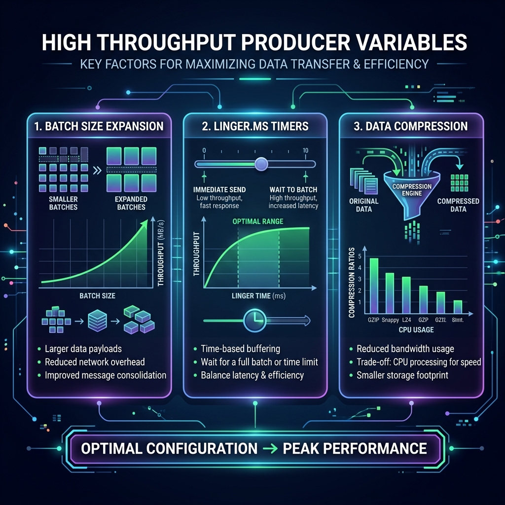 Kafka Producer Tuning for High Throughput